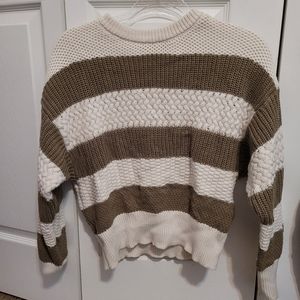 medium semi cropped sweater